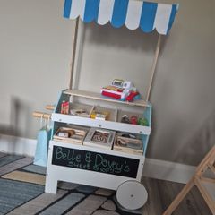 Wooden Shopping Cart