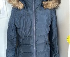 Navy Tommy Hilfiger Coat M