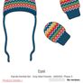 frugi hat and gloves knitted set 2-4y Image 6