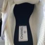 Chanel cc logo sneakers white and silver Image 3
