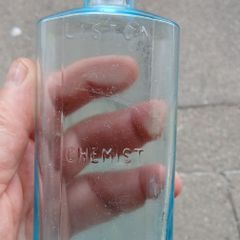 Vintage Limerick medicine bottle