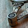 Antique Lorgnette Pince Nez Folding Spectacles Image 9