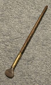 Antique agate gold leaf burnisher