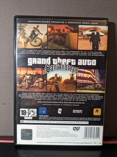 GTA San Andreas - PS2