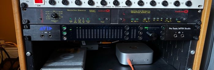Avid MTRX Studio interface with Thunderbolt 3 module