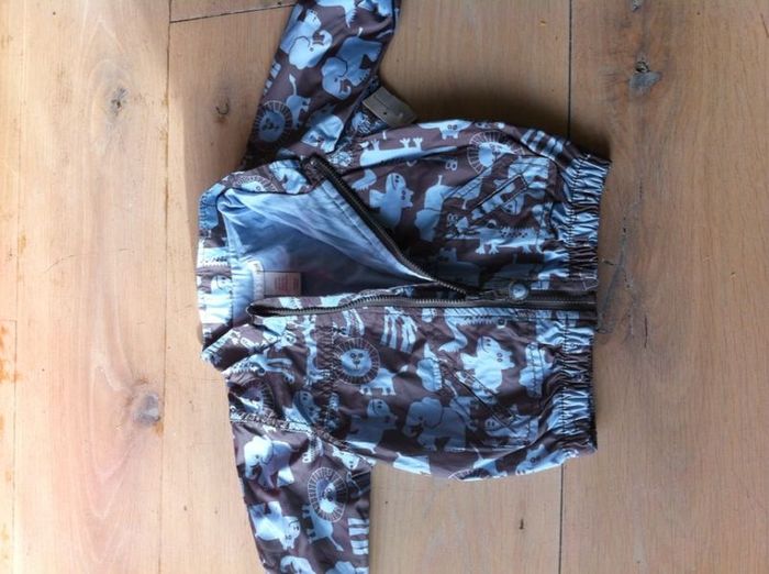New H&M Boys Animal Jacket 2-4M