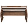 Garden Bench 112 cm Solid Firwood Image 4