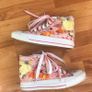 Pink Canvas High Top Trainers From Replay Image 3