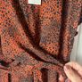 Bnwt primark animal print wide leg jumpsuit with wrap around detail size 12 Image 2