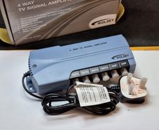 Wolsey 4 way tv signal amplifier