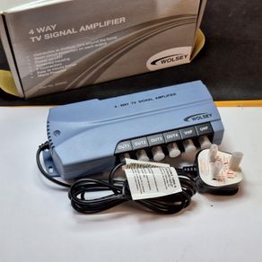 Wolsey 4 way tv signal amplifier