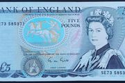 Great Britain | 5 Pounds | 1988-91 | P.378f | Prefix - SE73 | UNC