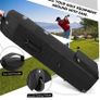 Foldable Golf Bag Travel Case Cover With Wheels Image 2