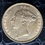 1872 - Die 365 Young Victoria Shield Reverse Half Sovereign Excellent condition with nice die cracks. Image 2