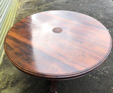 Antique Rosewood Breakfast Dining Table