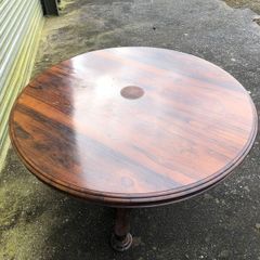 Antique Rosewood Breakfast Dining Table