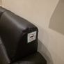 Natuzzi Brown Leather 3 seater recliner n 2 seater Image 4