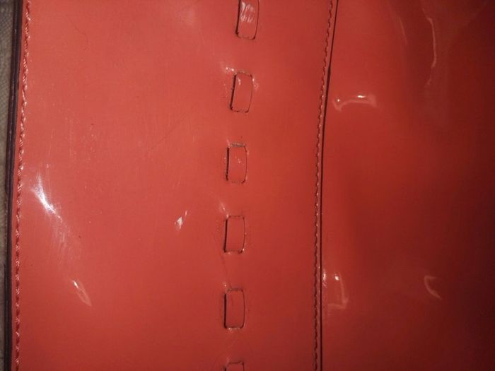 Coral Patent Bag