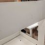 Leo bunk bed with shelving + IKEA ASVANG single mattress Image 4