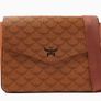 MCM Monogram messenger bag with natural nappa leather trim Image 2