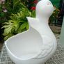Large vintage ceramic duck planter Image 9