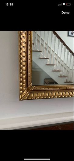 Antique Giltwood Mirror
