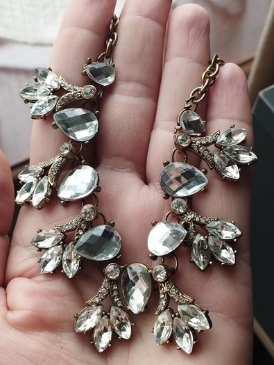 Vintage Crystal Choker Necklace.