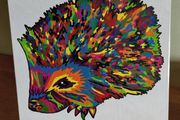 Hedgehog Painting