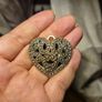 Vintage Heart Pendant Image 3