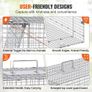 Live Animal Cage Trap 106.7 x 40.6 x 45.7 cm Humane Cat Trap Cats Squirrels Mouse Image 3