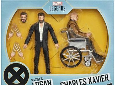 Marvel Legends Logan & Charles Xavier Action Figure 2-Pack