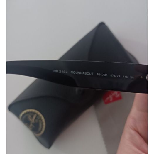 Ray Ban RB2192 Roundabout black Sunglasses