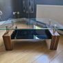 Glass coffee table Image 2