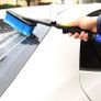 BRAND NEW Car Wash Brush Hose Adapter Vehicle Truck Cleaning Water Spray Nozzle Handle Brush Car Wash Sponges Tools Wheel Washing Brush Image 3