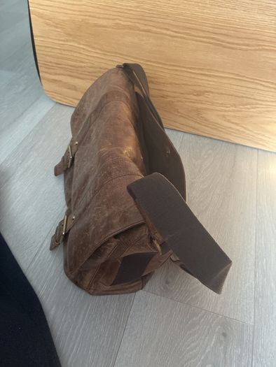 Leather bag - messenger/satchel style