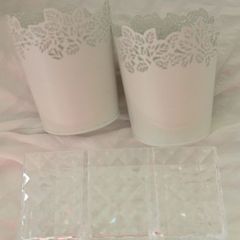Make up storage / Plant Pots