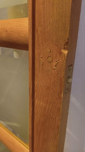 oak door solid plus one with glass
