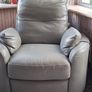 Colby Leather Armchair flip out Image 2