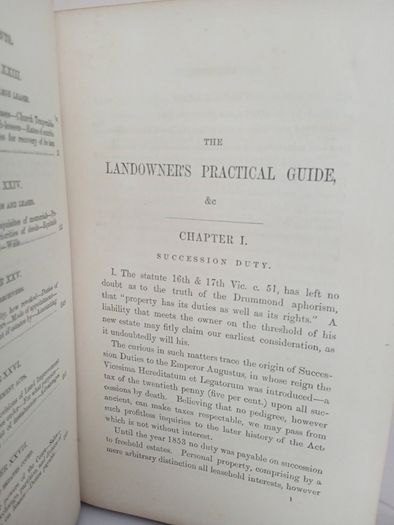 The Landlord's and Agent's Practical Guide by T. De. Moleyns (PT254)