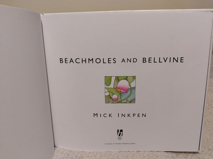 Beachmoles And Bellvine By Mick Inkpen, Hardback Book