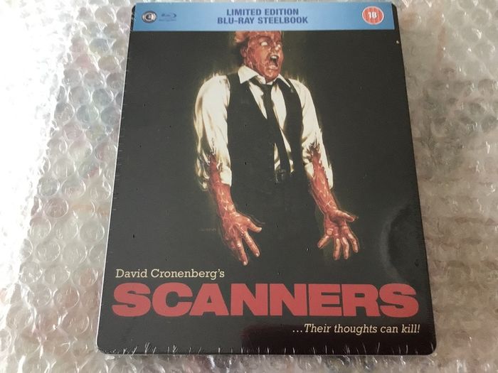 Scanners Limited Edition Blu Ray Steelbook