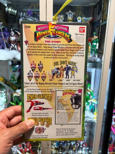 1994 Mighty Morphin Power Rangers 8 inch Figures