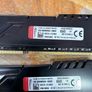 Hyperx Fury 32gb (2x16) Hx426c16fb3k2/32 Ddr4-2666 Cl16 Dimm Kit Image 2