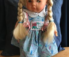 Pre-loved dressed soft body doll