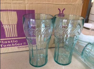 Coca Cola Plastic Glasses