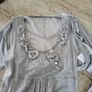 Italian Grey Two piece sleeveless dress and shrug Image 8