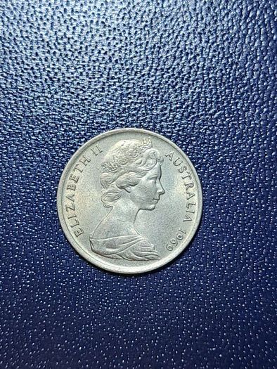 Australia 5 cent coin #Echidna