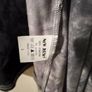 Ladies New Jersey,waterfall grey and white tie-dye open-front long-sleeve cardigan. Image 7