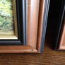 2 Large Wooden Framed Varnished Countryside prints Image 8