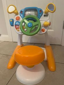 Big Steps Driving Simulator Steering Wheel Playset